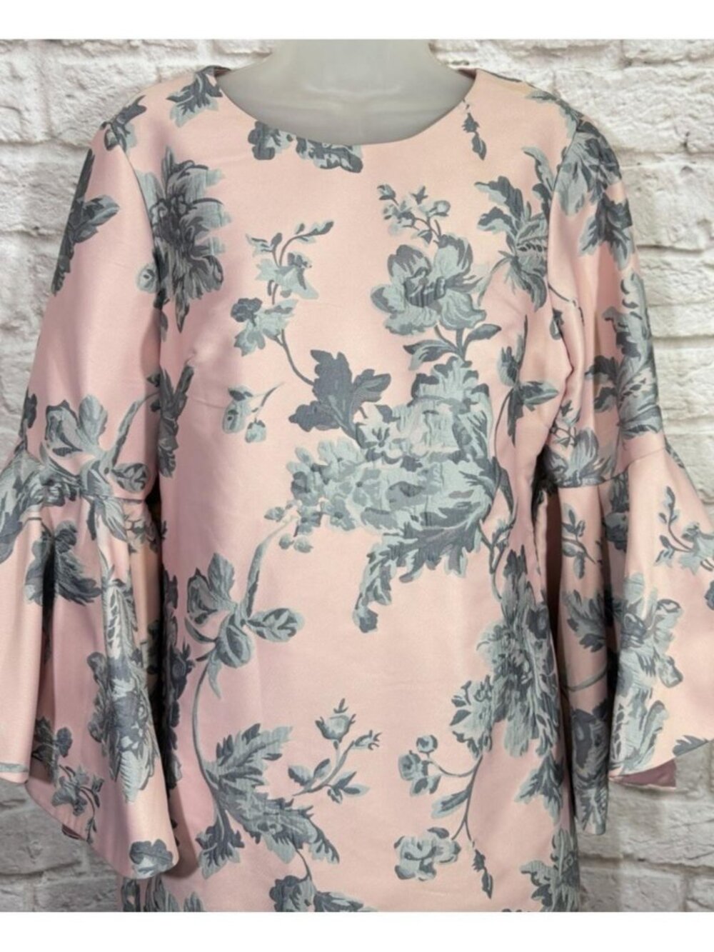 Mischka Pink Gray Floral